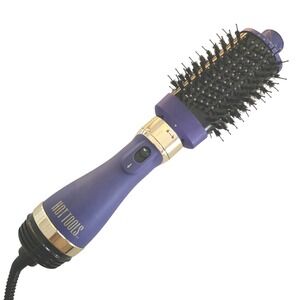 Hot Tools Professional One-Step Volumizer Hair Dryer Purple Oval Blowout Brush